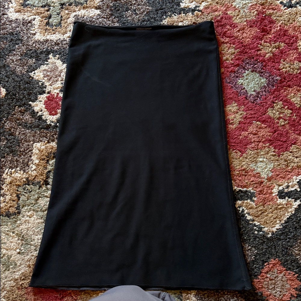 NWOT Spanx Black Compression Short Slimming  Shapewear Half Slip Size Small
